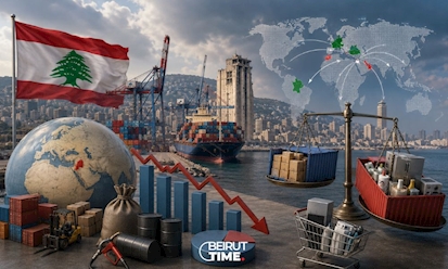 العجز التجاري في لبنان يتسع 8% مع تراجع الصادرات وإرتفاع الواردات