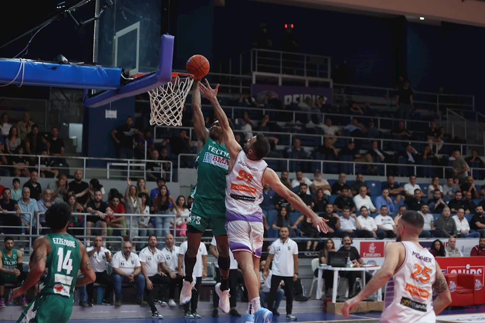 الحكمة يتقدم على بيروت 2-1 في السلسلة نصف النهائية