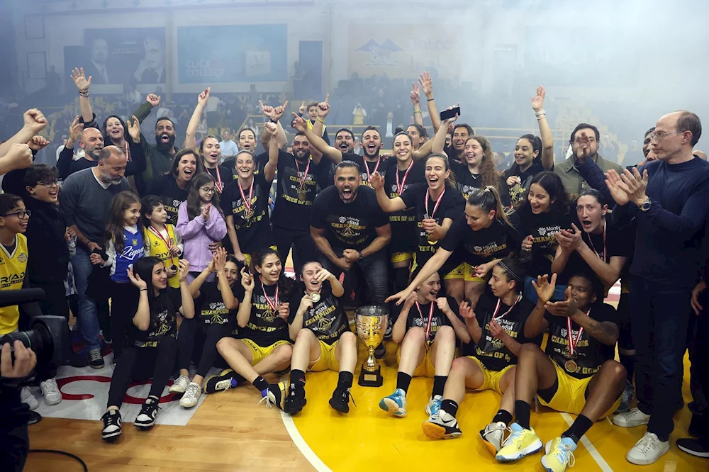 سيدات الرياضي بطلات لبنان لكرة السلة للمرة السادسة