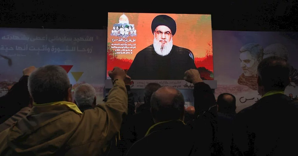 خطاب نصرالله في ذكرى إغتيال قائد فيلق القدس قاسم سليماني