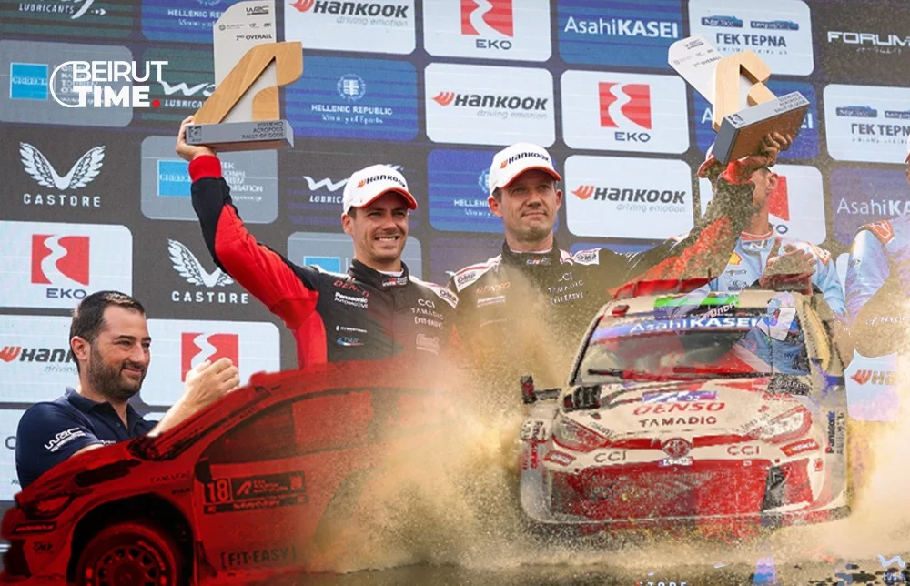 "تويوتا غازو" تحصد المركز الثاني في "رالي أكروبوليس" وتحتفظ بصدارة بطولة المصنّعين