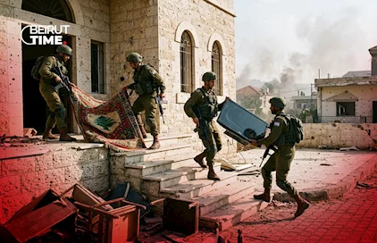 بالفيديو – سجاد وأجهزة ودراجات.. الجيش الإسرائيلي ينهب ممتلكات الجنوبيين!