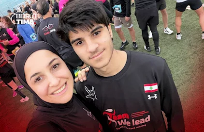 بالفيديو: محمد علي دعبول.. نهاية مأساوية في ماراتون بيروت